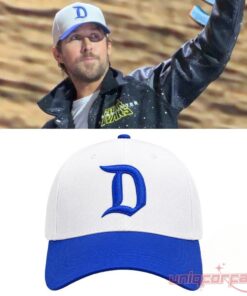 Ryan Gosling Vintage Disneyland Blue D Logo Baseball Cap Ryan Gosling Vintage Disneyland Blue D Logo Baseball Cap