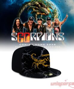 Scorpions Coming Home 2026 World Tour Special Snapback Cap