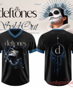 Seventh Annual Dia De Los Deftones Celestial Gothic V-Neck Athletic Football Jersey