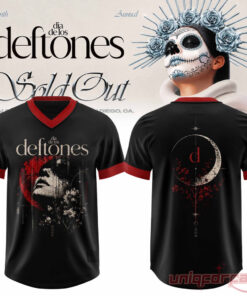 Seventh Annual Dia De Los Deftones Celestial Gothic V-Neck Athletic Football Jersey