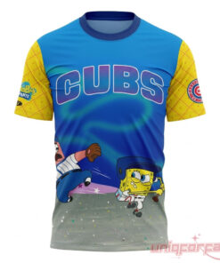 South Bend Cubs x SpongeBob SquarePants Custom T-Shirt