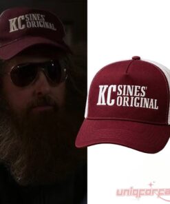 Ted Lasso Coach Beard KC Sines’ Original Maroon Trucker Hat