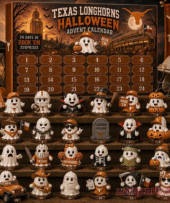 Texas Longhorns Football Halloween 2026 Advent Calendar 24 Days Countdown Figurine Set