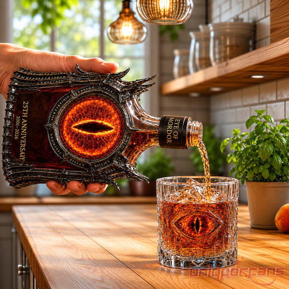The Lord of the Rings Eye of Sauron Whiskey Bottle The Lord of the Rings Eye of Sauron Whiskey Bottle