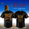 RUSH Concert Fifty Something 2026 Graphic Button Jersey RUSH Concert Fifty Something 2026 Graphic Button Jersey