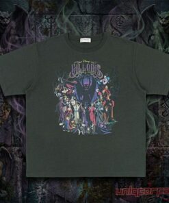 Tokyo Disney Resort Villains Ensemble Dark Green Tee