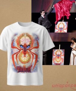 Tom Holland and Zendaya Spider Man Art White T-Shirt 2026