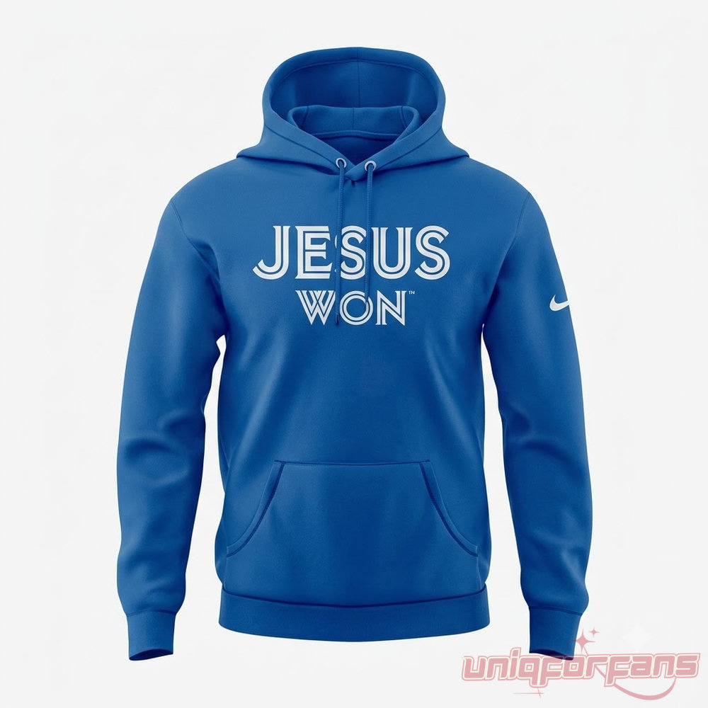Toronto Blue Jays x JESUS WON Blue Edition Hoodie 2026 Toronto Blue Jays x JESUS WON Blue Edition Hoodie 2026