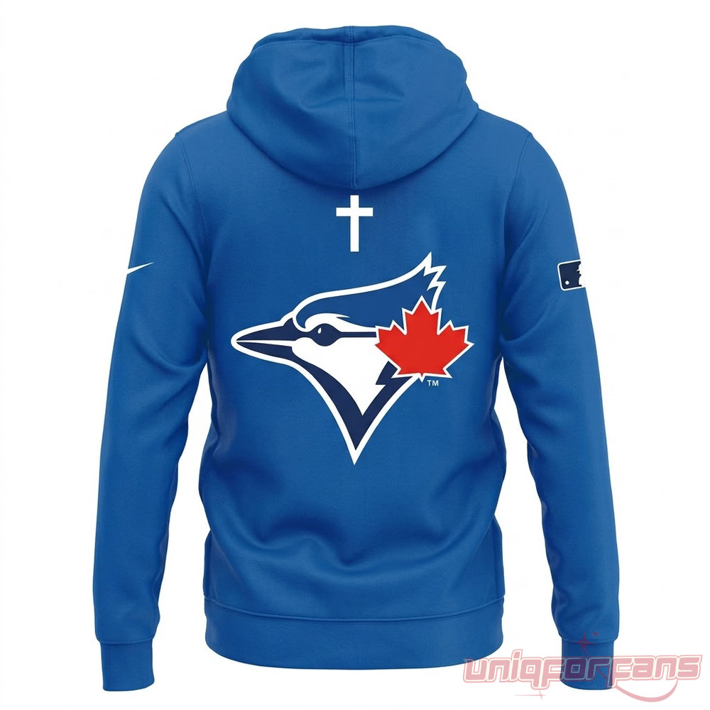 Toronto Blue Jays x JESUS WON Blue Edition Hoodie 2026 Toronto Blue Jays x JESUS WON Blue Edition Hoodie 2026