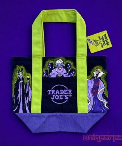 Trader Joe’s Disney Villains Trick or Treat Halloween Tote Bag