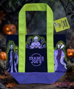 Trader Joe’s Disney Villains Trick or Treat Halloween Tote Bag