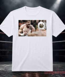 WWE Dominik Mysterio Eddie Guerrero Ladder Match Photo White T-Shirt