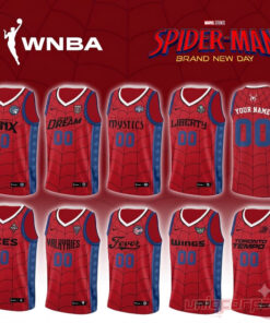 Womens Basketball x Spider-Man Custom Web Jersey 2026 Womens Basketball x Spider-Man Custom Web Jersey 2026