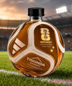 World Cup 2026 Trionda Ball Inspired Whiskey Bottle