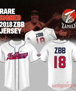 Zac Brown Band ZBB 18 Baseball Jersey