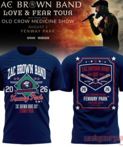 Zac Brown Band x Boston Red Sox Tour Shirt At Fenway Park