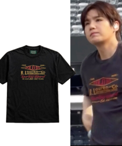 BTS Suga Vintage Logo Ralph Lauren Sporting Apparel Shirt