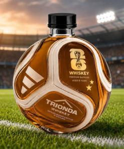 World Cup 2026 Trionda Ball Inspired Whiskey Bottle