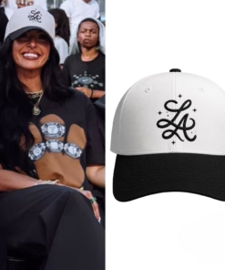 Vanessa Bryant LA Cursive Stars Two-Tone Snapback Hat
